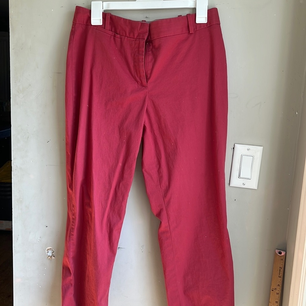 Talbots Red Capris